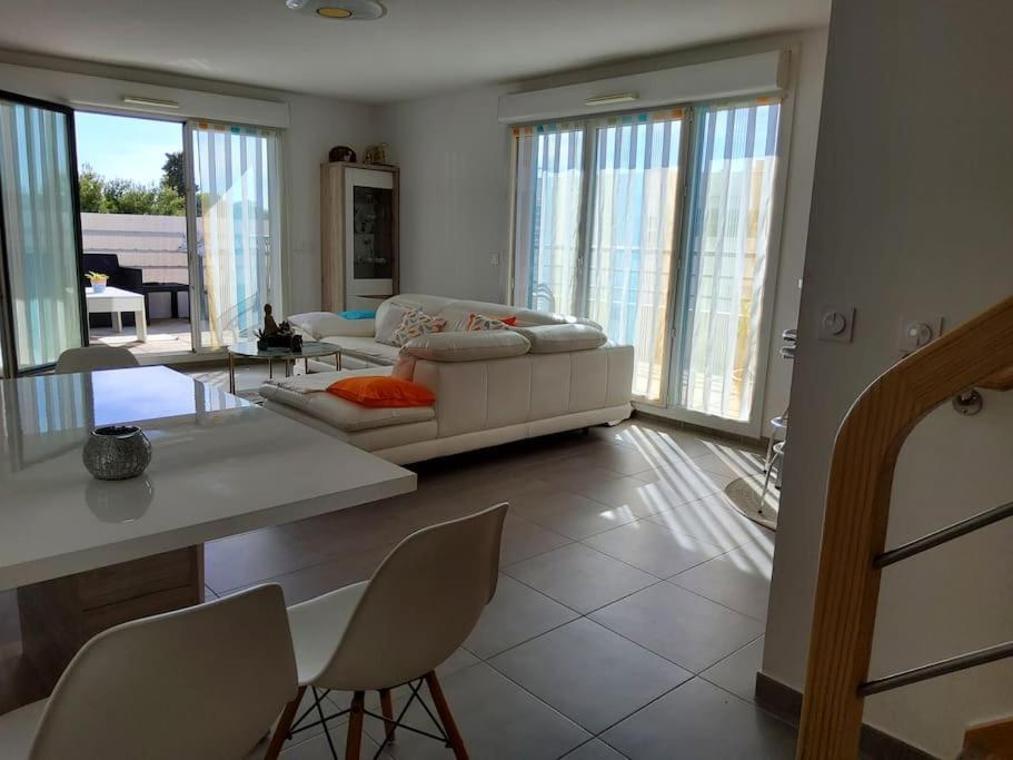 Magnifique Rooftop Duplex Climatise Familial, Aux Arceaux Montpellier Eksteriør bilde